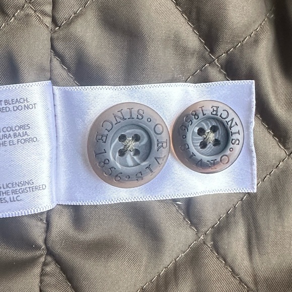 Orvis Olive Green Barn Coat Men XXL Classic Field Style Casual Rugged Fall - Picture 13 of 14